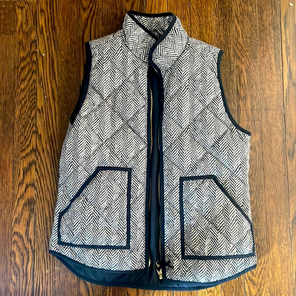 J. Crew puffer vest. Perfect condition.